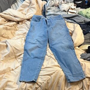 High Waisted Levi’s mom Blue Jeans